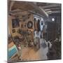 Studio Interior with Warm and Cool Light-Tom Hughes-Mounted Giclee Print