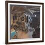 Studio Interior with Warm and Cool Light-Tom Hughes-Framed Giclee Print