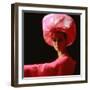 Studio Picture of Model clothing by Pierre Cardin for His 1962 Collection-Paul Schutzer-Framed Photographic Print