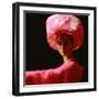 Studio Picture of Model clothing by Pierre Cardin for His 1962 Collection-Paul Schutzer-Framed Photographic Print