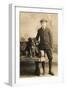 Studio Portrait, Boy with a Dog-null-Framed Photographic Print