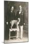 Studio Portrait, Couple with Dog-null-Mounted Photographic Print