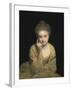 Studio Portrait of a Young Woman-Sir Joshua Reynolds-Framed Art Print