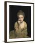 Studio Portrait of a Young Woman-Sir Joshua Reynolds-Framed Art Print