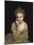 Studio Portrait of a Young Woman-Sir Joshua Reynolds-Mounted Art Print