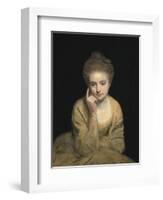 Studio Portrait of a Young Woman-Sir Joshua Reynolds-Framed Art Print