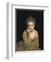 Studio Portrait of a Young Woman-Sir Joshua Reynolds-Framed Art Print