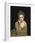 Studio Portrait of a Young Woman-Sir Joshua Reynolds-Framed Art Print