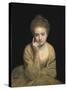 Studio Portrait of a Young Woman-Sir Joshua Reynolds-Stretched Canvas