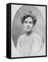 Studio Portrait of Emmeline Pankhurst-null-Framed Stretched Canvas