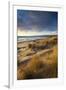 Studland Beach with Views to Old Harry Rocks, Dorset, England. Winter-Adam Burton-Framed Photographic Print