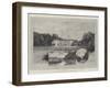 Studley Royal, the Seat of the Marquis of Ripon-Charles Auguste Loye-Framed Giclee Print