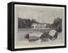 Studley Royal, the Seat of the Marquis of Ripon-Charles Auguste Loye-Framed Stretched Canvas