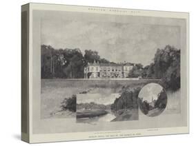 Studley Royal, the Seat of the Marquis of Ripon-Charles Auguste Loye-Stretched Canvas