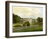 Studley Royal, Yorkshire, Home of the Marquess of Ripon, C1880-AF Lydon-Framed Giclee Print