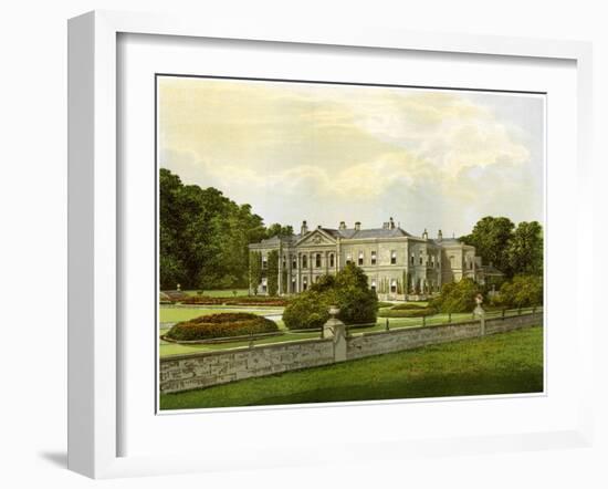 Studley Royal, Yorkshire, Home of the Marquess of Ripon, C1880-AF Lydon-Framed Giclee Print