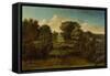 Studley Royal, Yorkshire-Balthasar Nebot-Framed Stretched Canvas