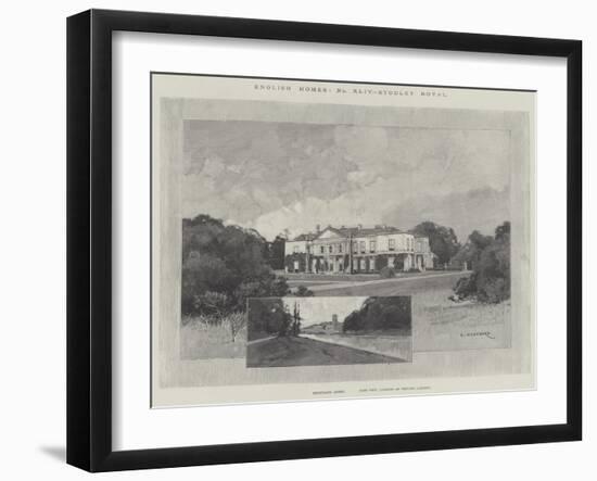 Studley Royal-Charles Auguste Loye-Framed Giclee Print