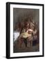 Study, 1843-1927-Luke Fildes-Framed Giclee Print