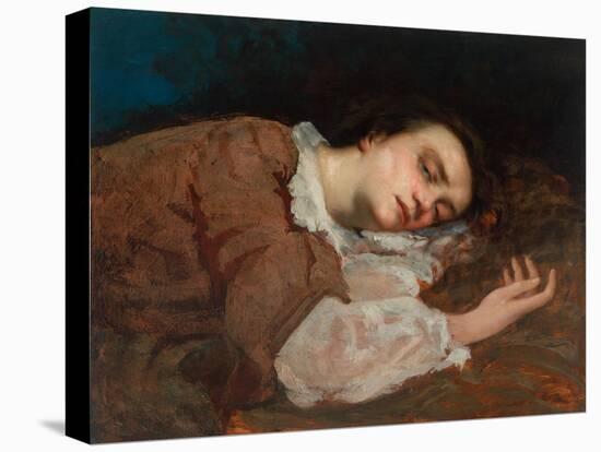 Study, 1856-Gustave Courbet-Stretched Canvas