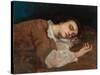 Study, 1856-Gustave Courbet-Stretched Canvas