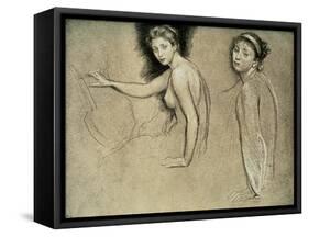 Study, 1895-Edward John Poynter-Framed Stretched Canvas