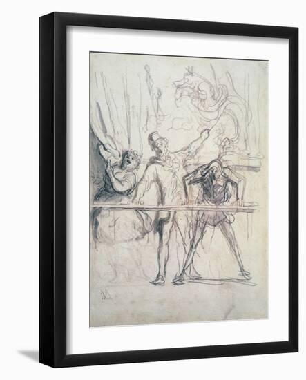 Study, 18th Century-Giovanni Battista Tiepolo-Framed Giclee Print