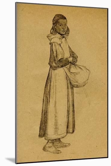 Study, 1900-Edward Stott-Mounted Giclee Print