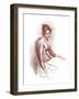 Study, 1901-Gabriel Nicolet-Framed Giclee Print