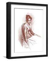 Study, 1901-Gabriel Nicolet-Framed Giclee Print