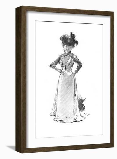 Study, 1901-Louis Morin-Framed Giclee Print