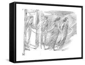 Study, 19th Century-Edward Burne-Jones-Framed Stretched Canvas