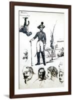 Study, a Soldiers Armour, C1823-1870-Prosper Merimee-Framed Giclee Print