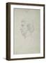 Study after a Bust by Antonio Rossellino, 1854-Frederic Leighton-Framed Giclee Print