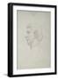 Study after a Bust by Antonio Rossellino, 1854-Frederic Leighton-Framed Giclee Print