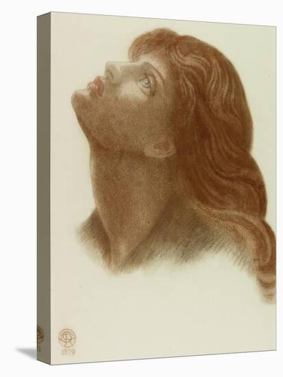 Study after 'Astarte Syriaca'-Dante Gabriel Charles Rossetti-Stretched Canvas