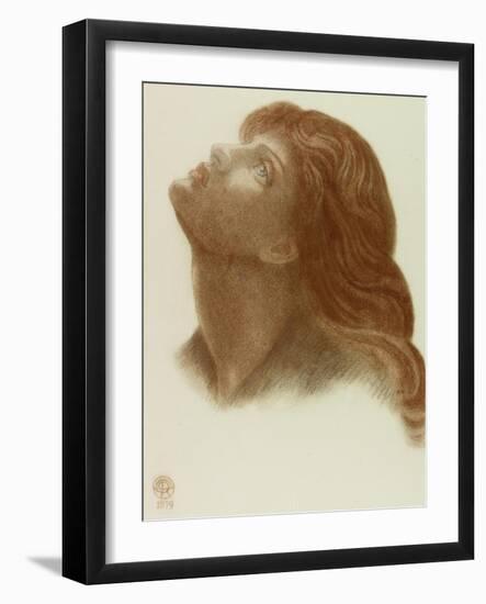 Study after 'Astarte Syriaca'-Dante Gabriel Charles Rossetti-Framed Giclee Print