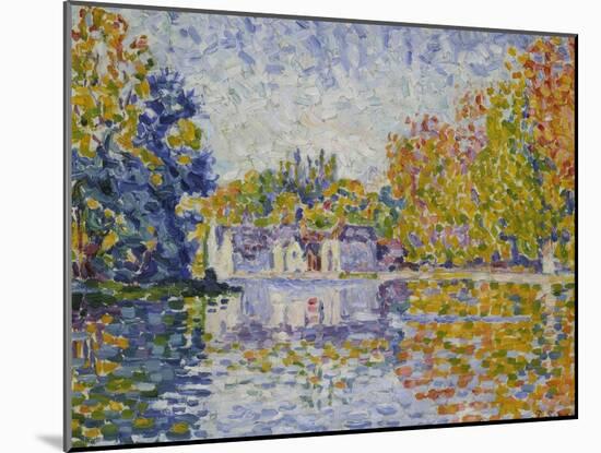 Study at the Seine, 1902(?)-Paul Signac-Mounted Giclee Print