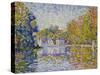 Study at the Seine, 1902(?)-Paul Signac-Stretched Canvas