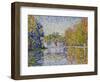 Study at the Seine, 1902(?)-Paul Signac-Framed Giclee Print