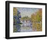 Study at the Seine, 1902(?)-Paul Signac-Framed Giclee Print