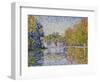 Study at the Seine, 1902(?)-Paul Signac-Framed Giclee Print