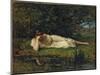 Study at the water's edge, 1864 by Berthe Morisot-Berthe Morisot-Mounted Premium Giclee Print