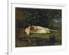 Study at the water's edge, 1864 by Berthe Morisot-Berthe Morisot-Framed Giclee Print