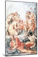 Study, Baptism of a Child, C1584-1609-Joseph Heintz the Elder-Mounted Giclee Print