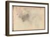 Study (Black Pencil and Pastel on Paper)-Claude Monet-Framed Giclee Print