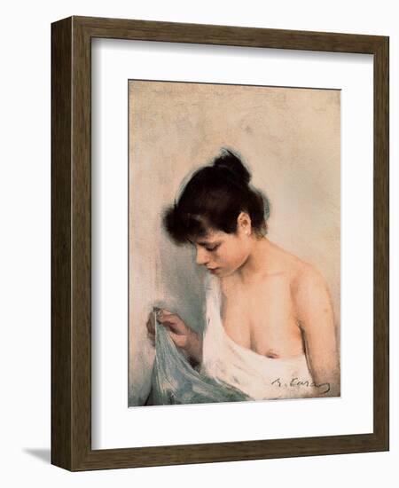 Study, C.1893-Ramon Casas i Carbo-Framed Giclee Print