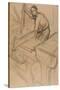 Study, C.1893-Henri de Toulouse-Lautrec-Stretched Canvas