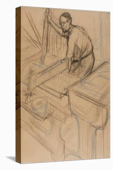 Study, C.1893-Henri de Toulouse-Lautrec-Stretched Canvas
