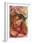 Study, Coco in the Roses-Pierre-Auguste Renoir-Framed Giclee Print